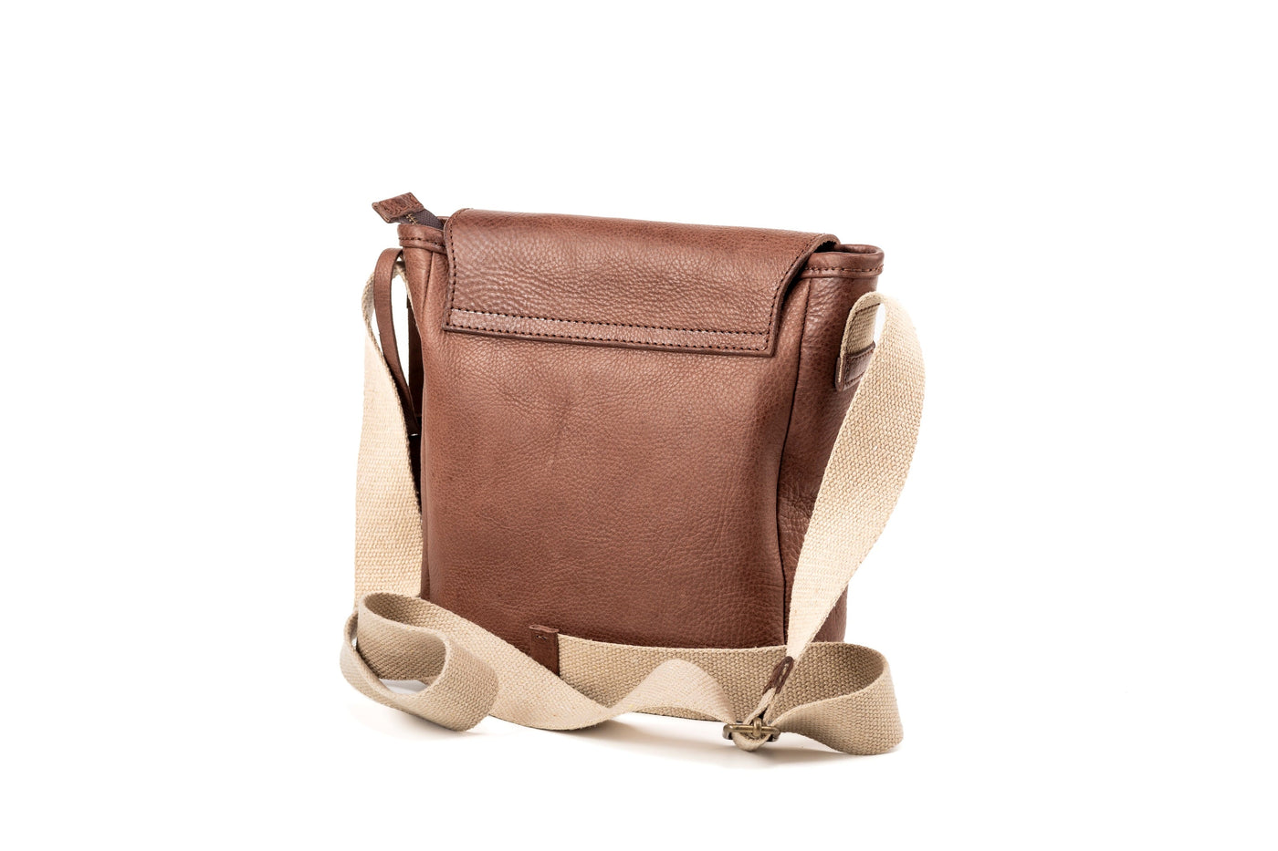 Leather Messenger Tobacco Park Avenue Collection