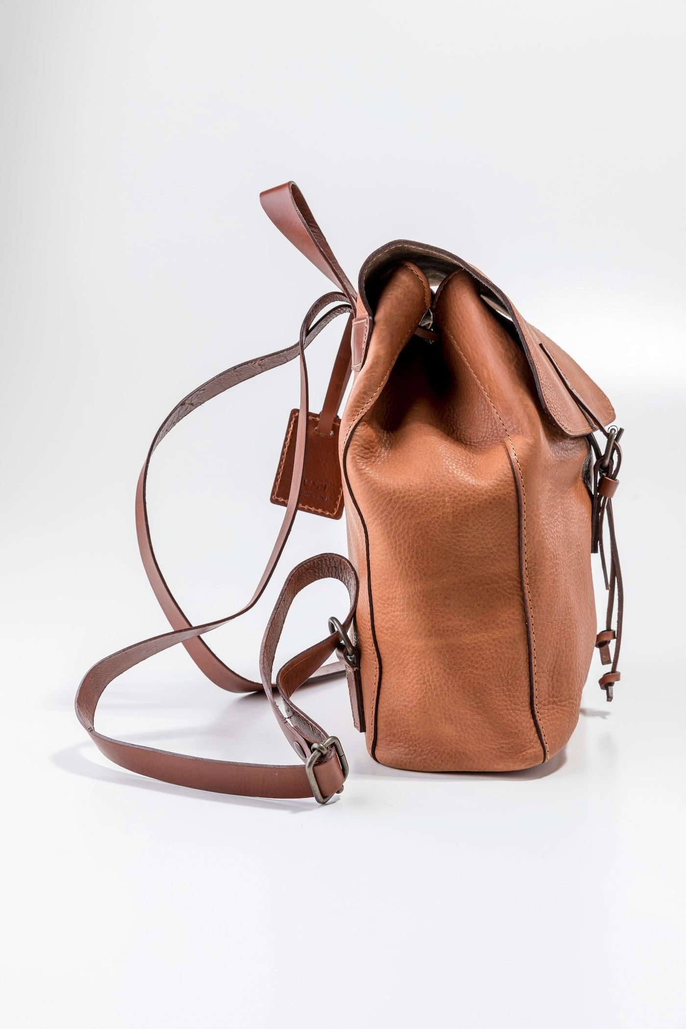 Leather Backpack in Arizona Brown