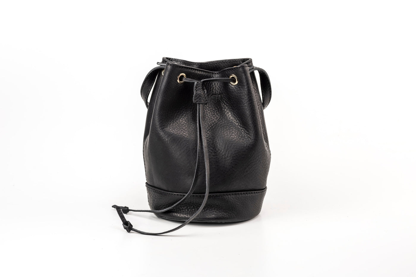 Sac seau noir Chelsea - Cuir végétal