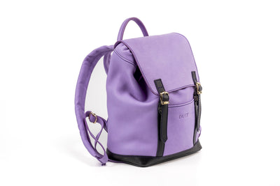 Leather Backpack Lavender Laurel Canyon Collection