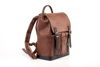 Leather Backpack Tobacco Laurel Canyon Collection