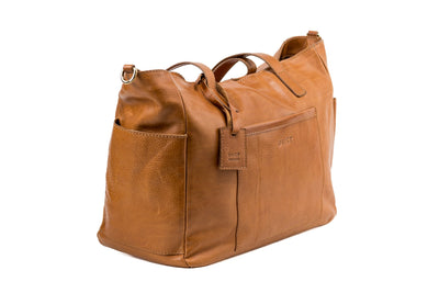 Leather Tote Brown Fifth Avenue Collection