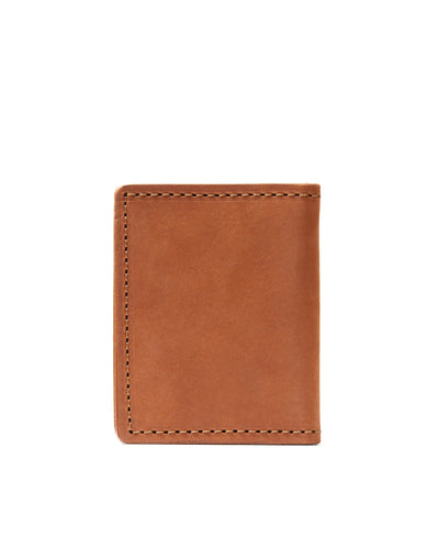 Leather Credit Card Holder in Heritage Brown Mod 131