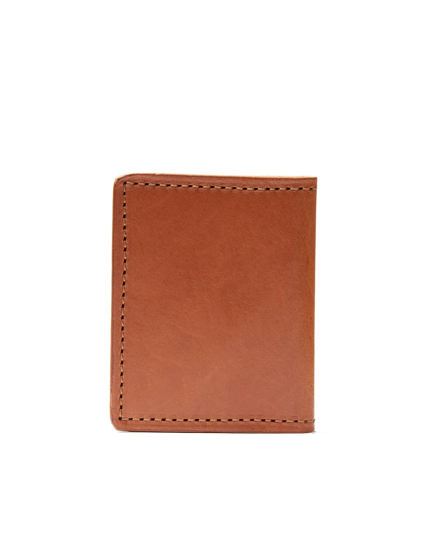 Leather Credit Card Holder in Cuoio Brown Mod 131