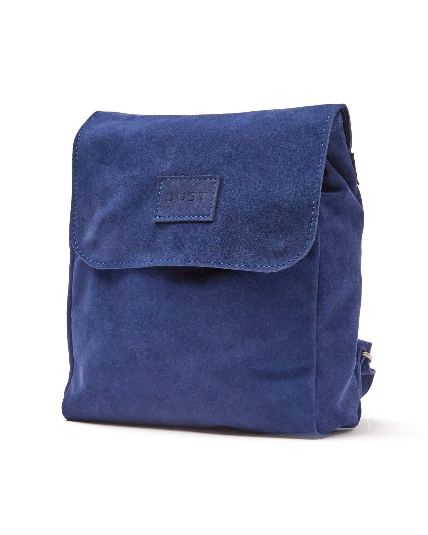 Leather Backpack Blue Upper West Side Collection