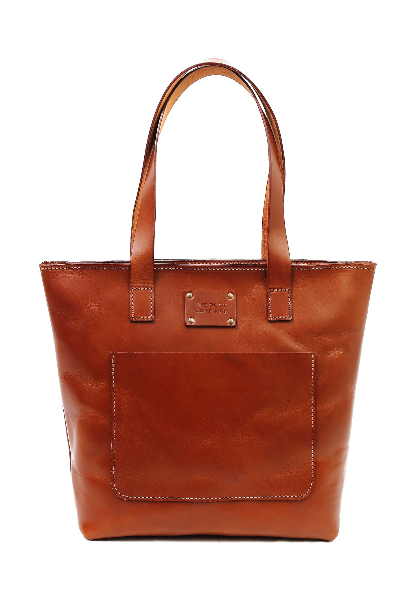 Leather Tote in Cuoio Brown Mod 147