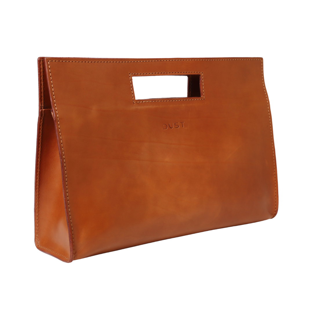 Leather Tote in Cuoio Brown Mod 113